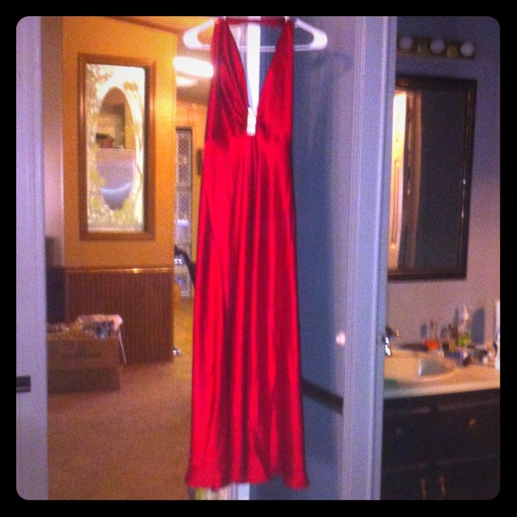 Long Red Dress