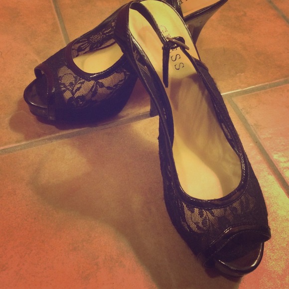 Lace heels