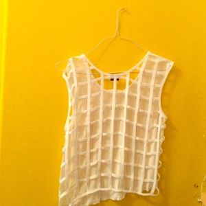 Urban outfitters cage backless top