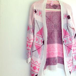 Tribal print sweater