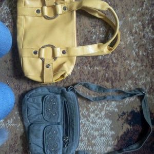 Yellow purse