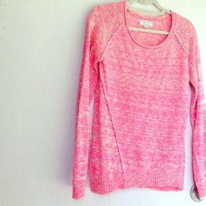 Pink Rose sweater