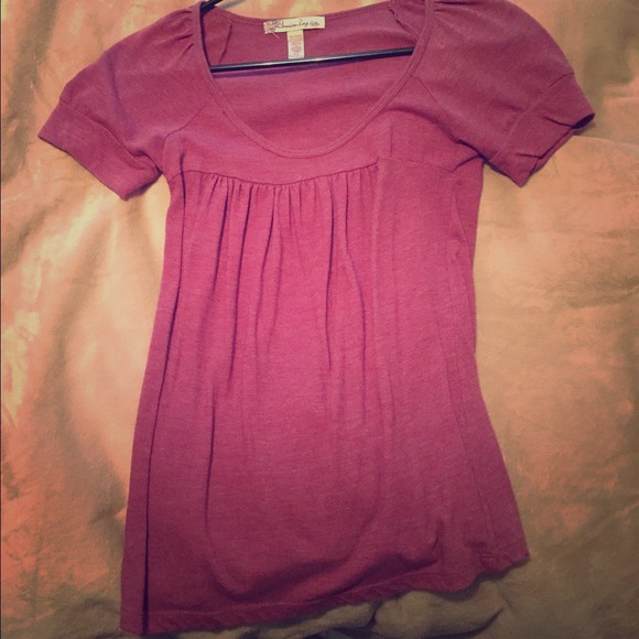 American Rag maroon top