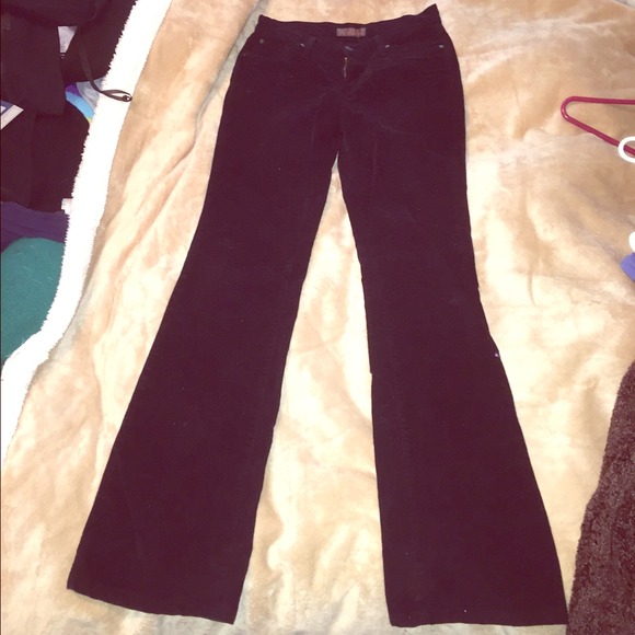 James Jeans Corduroy black pants
