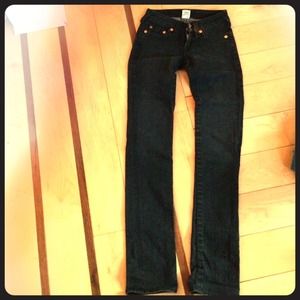 True religion brand black jeans