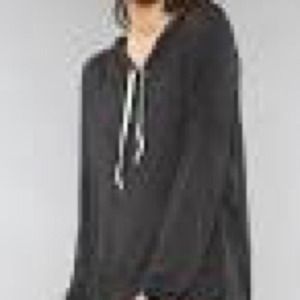 Brandy Melville Bettina Hoodie Charcoal