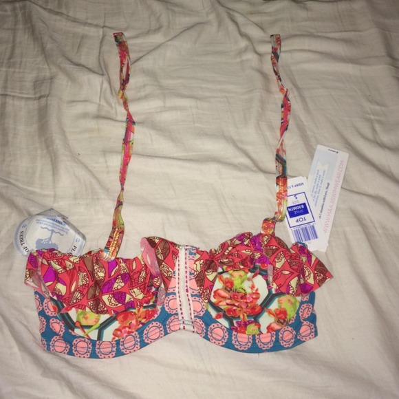 Maaji rare bikini top size small new