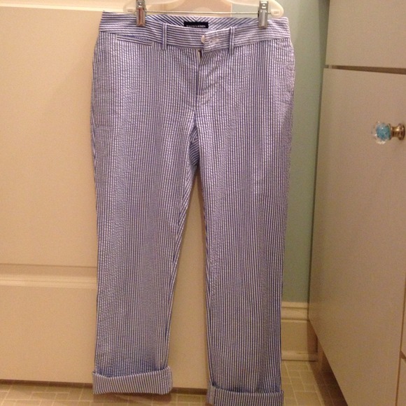 Seersucker pants