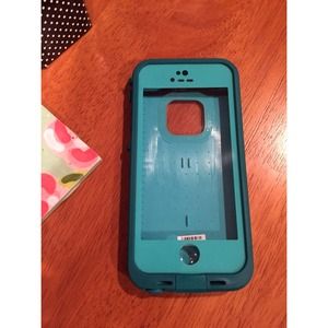 Teal Blue Lifeproof Case 5/5S
