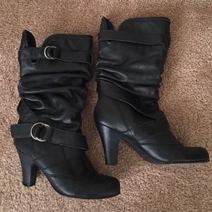 Steve Madden 'Latchh' Black Boot