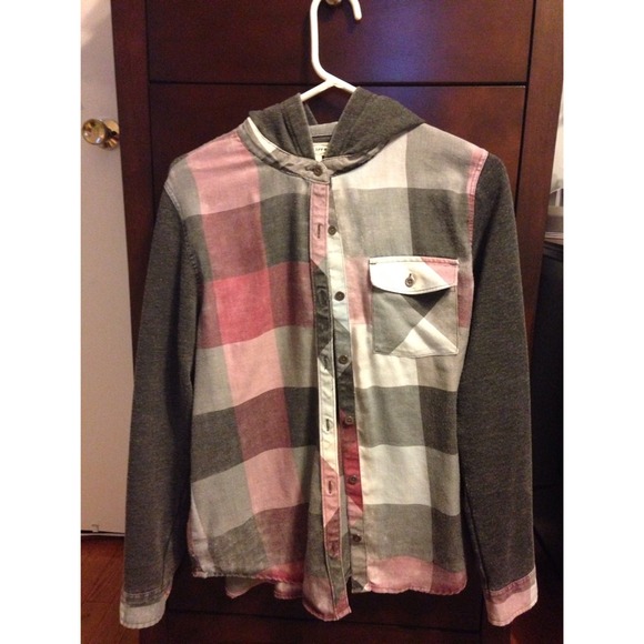 Fleece Lined Hooded Flannel