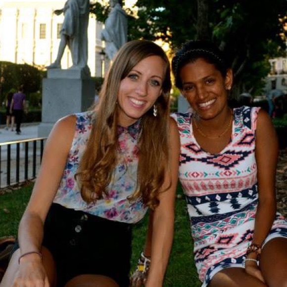 🚫🚫SOLD🚫🚫Floral watercolor blouse - Picture 4 of 4