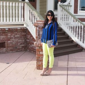 Hurley Pants - Chartreuse Skinny Pants by Hurley Hurley Pants - Chartreuse Skinny Pants by Hurley