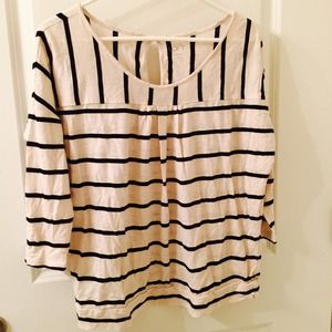 Ann Taylor Loft Peasant Blouse