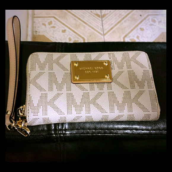 MK IPhone case wristlet