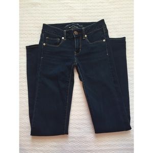 American Eagle Dark Indigo Skinny Jeans