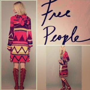 ✌️REDUCED✌️Free People Aztec Sweater