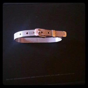 Things remembered silver mesh bracelet...