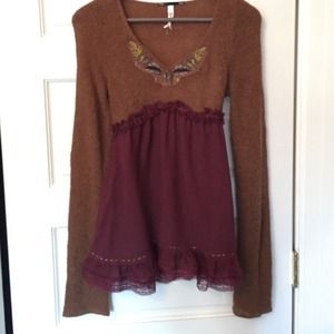Free People Boho Top
