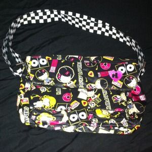 Harajuku lovers rock n roll messenger bag
