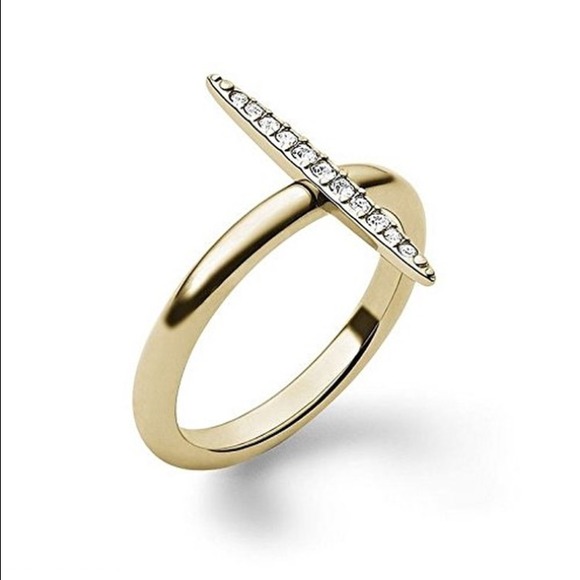 Michael Kors Jewelry - *HP 2/23!* Michael Kors Brilliance Matchstick Ring