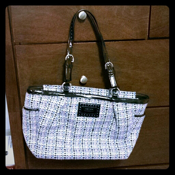 Coach fabric multicolor handbag