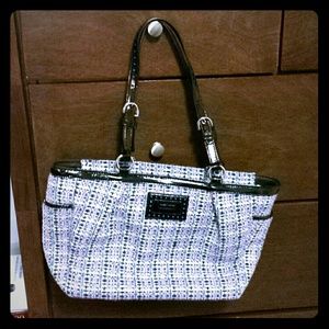Coach fabric multicolor handbag