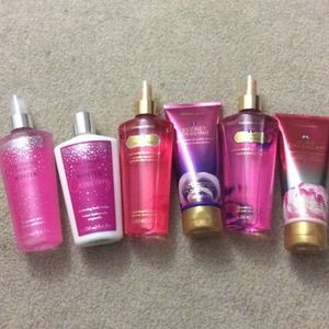 Lotion and mist spray from Victoria Secret