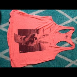 Volcom peace hands racer back tank