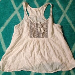 Arie gypsy racer back flowy tank