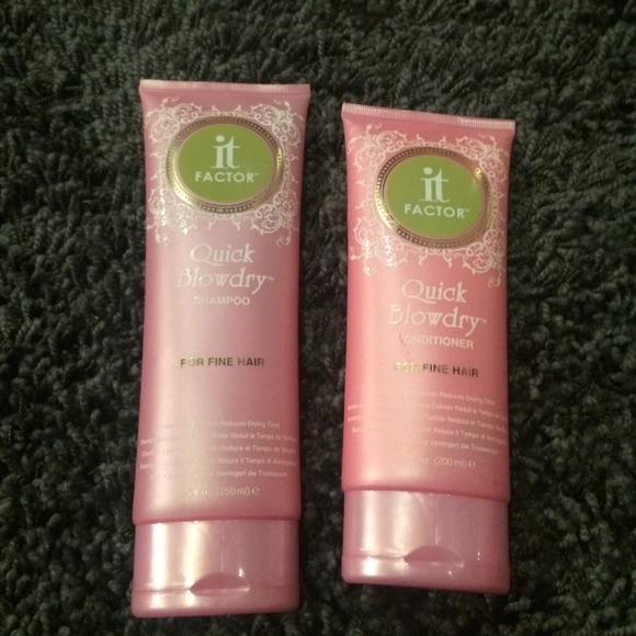 It factor Quick Dry Shampoo and Conditioner