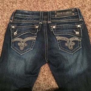 Size 27 Rock Revival skinny jeans
