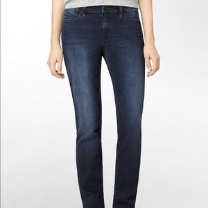 Calvin Klein Straight Dark Stretch Jeans
