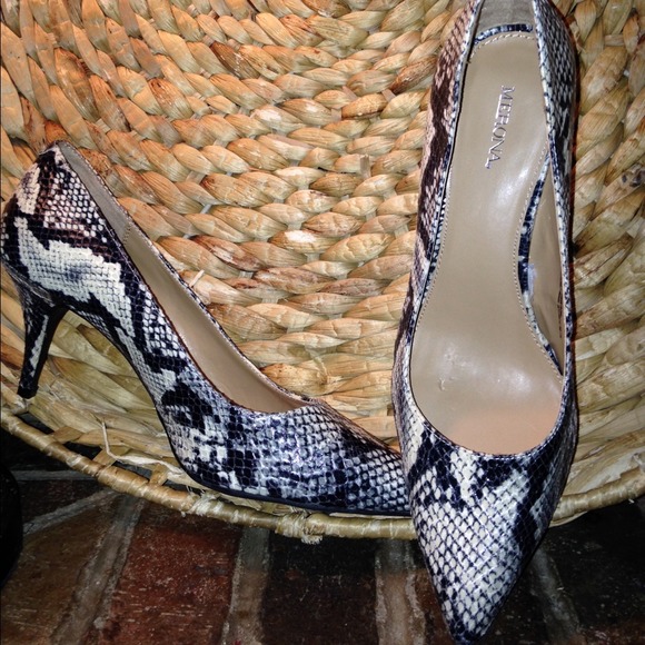 Merona Faux Skin Heel size 10