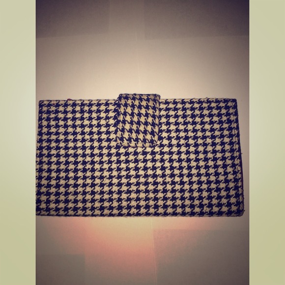 houndstooth wallet