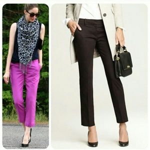 J Crew Black Cafe Capri