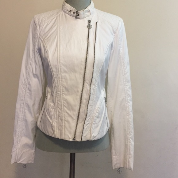 Armani Exchange- White Moto Jacket 😎👌