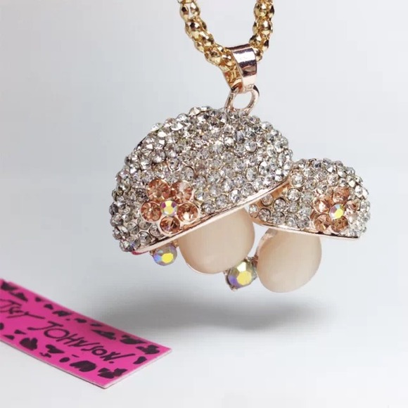 Betsey Johnson Jewelry - Betsy Johnson Mushroom Necklace