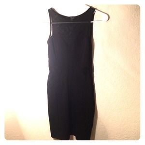 LF (paper heart) bodycon dress with mesh detailing