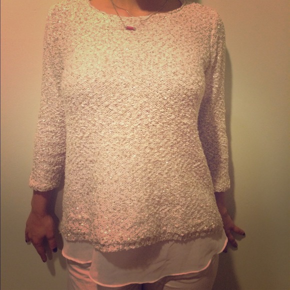 Zara Sequined sweater