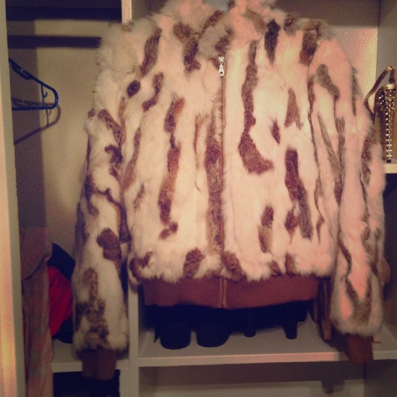 Wilson's leather fur coat
