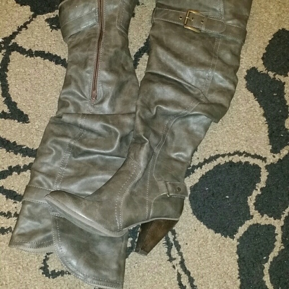 Over the knee boots