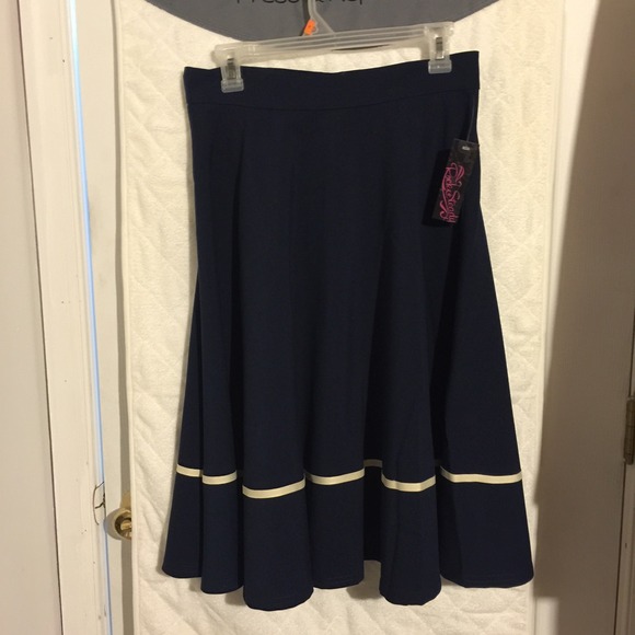 Navy Blue Skirt