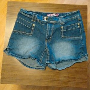 Angels jeans 5" shorts size 16