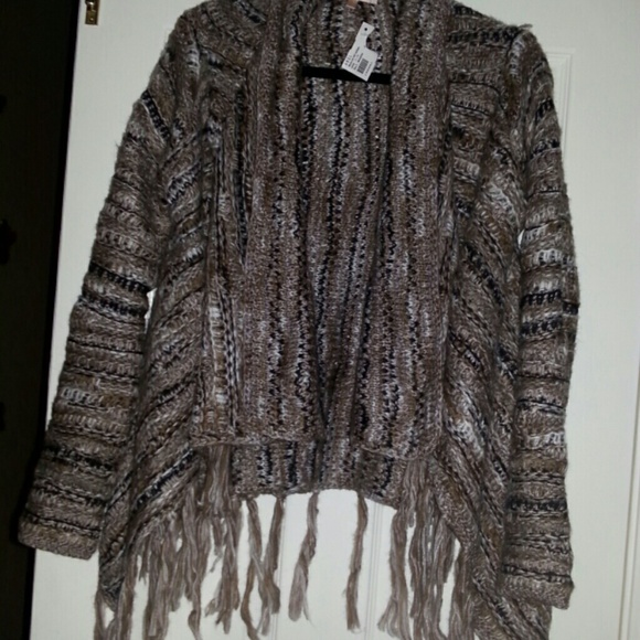 Mocha mix knit cardigan - Picture 2 of 4