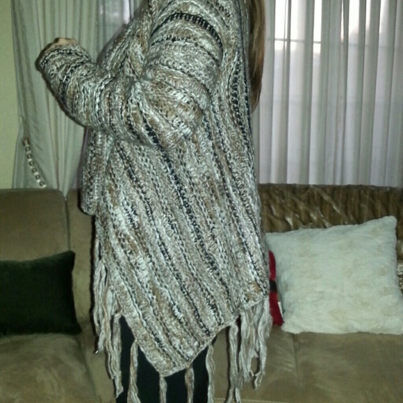 Mocha mix knit cardigan - Picture 3 of 4