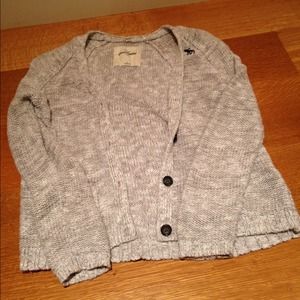Abercombie Grey cardigan