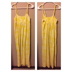 Yellow Maxi Dress + Floral One Shoulder Top Bundle
