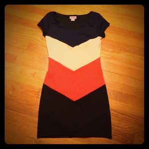 Multicolored BodyCon Dress