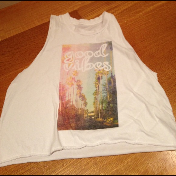Good Vibes Brandy Melville Tank Top